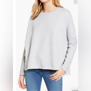Frank and Eileen Tee Lab Grey Long Sleeve Crewneck Basic Classic Sz M NEW